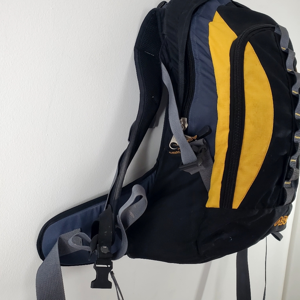 Asolo Black and Yellow Men's Backpack - Picture 4 of 12